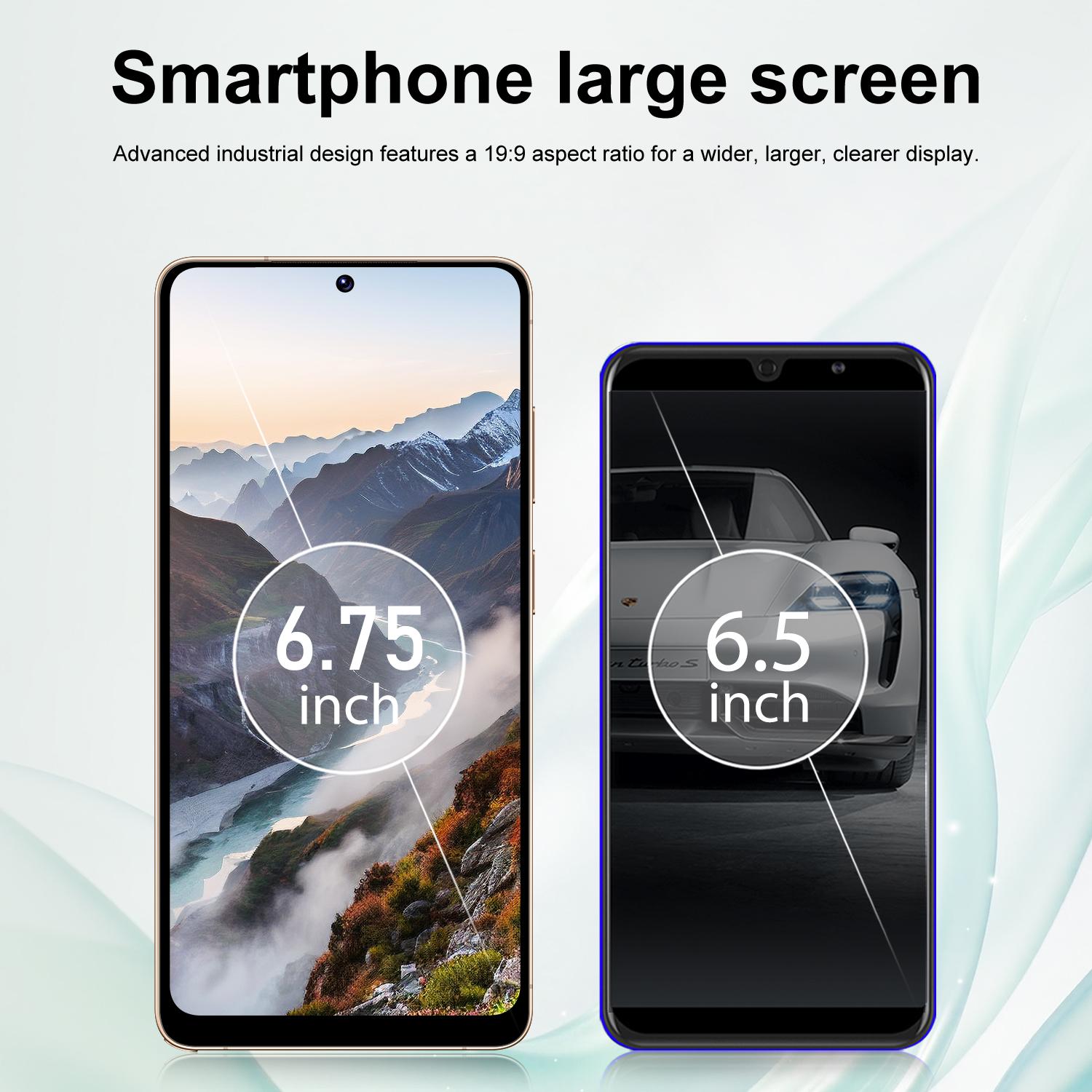 Ptkesal-26 Ultra 4g Large Screen Smartphone, 3gb RAM + 32GB Storage, 6.75-Inch Display, Dual Sim, Face Recognition, 4100mah Battery, 5+13mp Camera