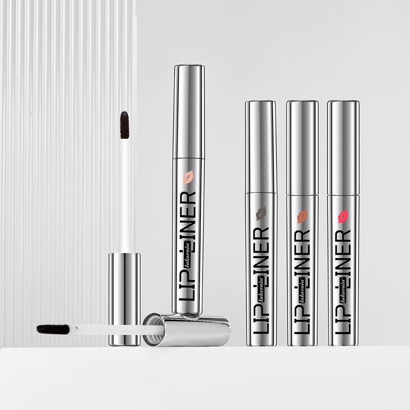 lakerain 1 Count/4 Counts Peel-off Liquid Lip Liner Lip Stain, Long-lasting Matte Peelable Lip Gloss, 4 Shades Available, Highly Pigmented, All-day Wear, Essential Lip Makeup Tools, Women's Cosmetics, Lip Makeup Products