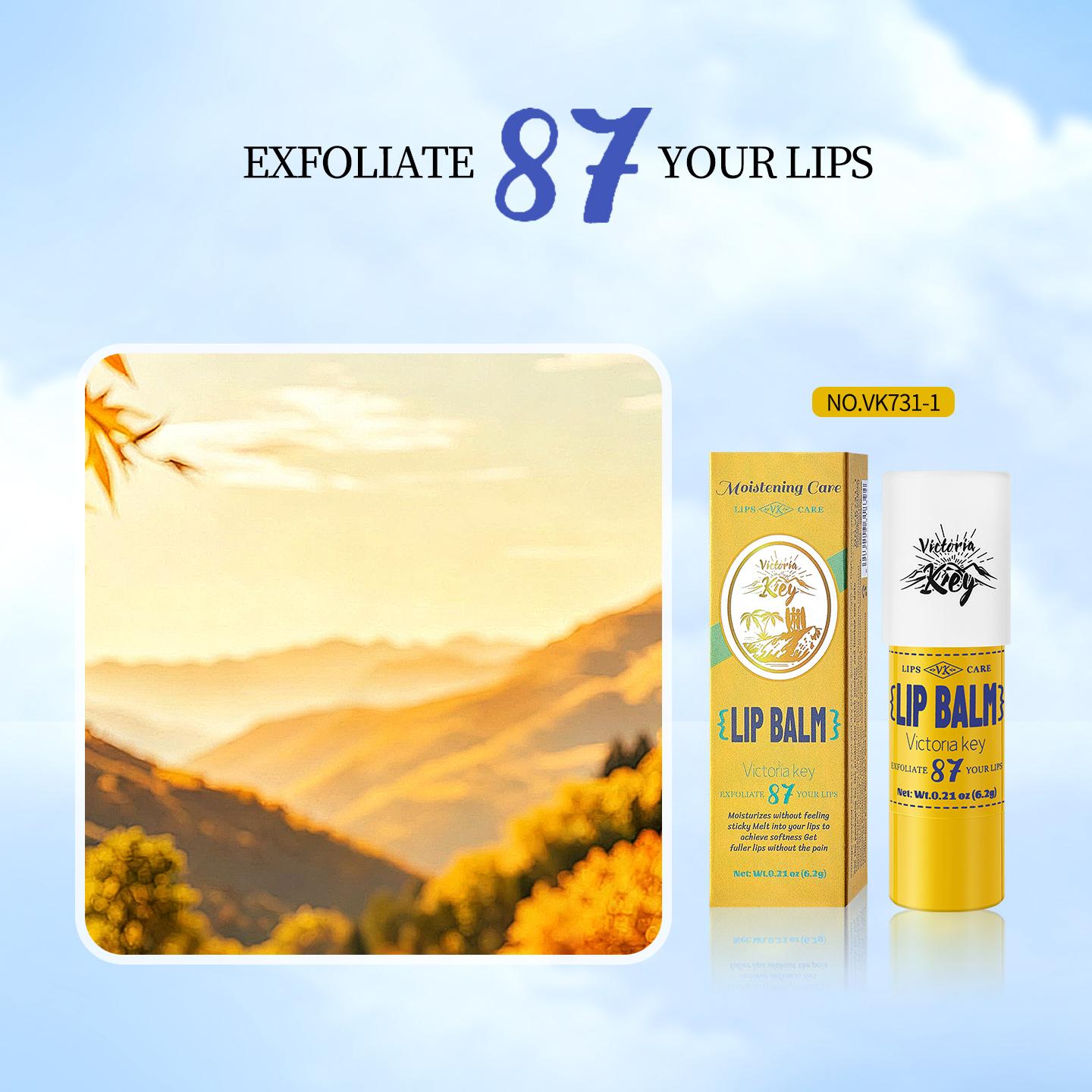 1pc Moisturizing Lip Balm, Instant Hydration, Natural Color, All-Day Shine, Suitable for All Skin Types, Colored Lip Care