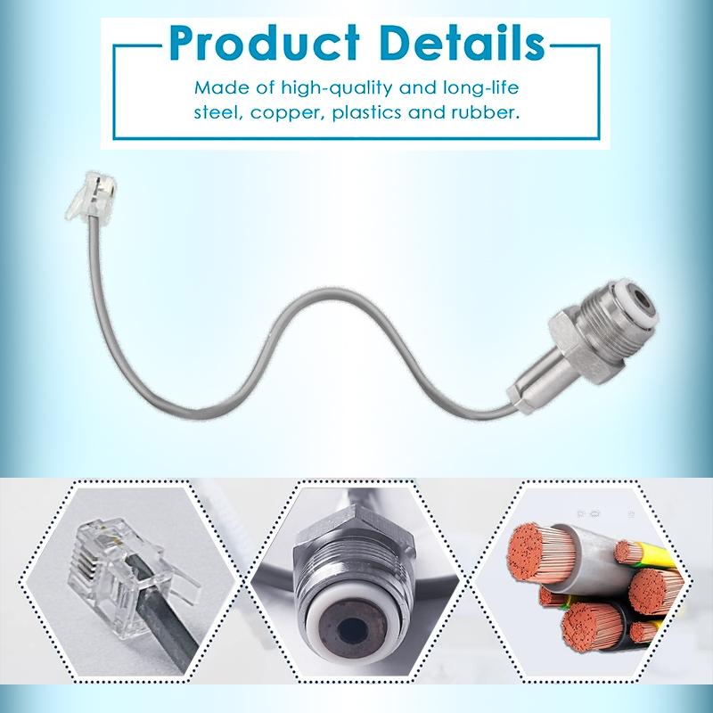 24322 Nozzle Spray Pressure Sensor, Compatible with Graco Models 190es-7900, Replacement Part for Aftermarket Airless Paint Sprayers Hardware