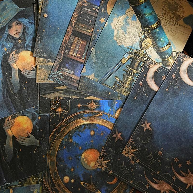 Magic World Series Material Paper Set, 6 Pieces, Ideal for Crafting and DIY Projects, High-Quality Craft Supplies, Perfect for Creativity Enthusiasts