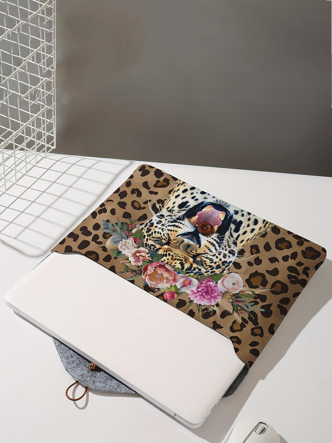 Tiger Pattern Laptop Bag, Soft Laptop Storage Bag, Portable Tablet Storage Bag, Laptop Cover Case for Women & Men, Laptop Casing