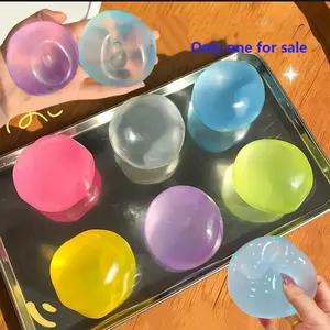 Shapeable coconut oil handmade squeeze ball, squeeze toy/6cm round malt pressure reducing squeeze ball, spherical pressure reducing toy - suitable as an ideal holiday gift, fun and cute gift, birthday gift, Easter gift, Halloween gift, Christmas gift, pes