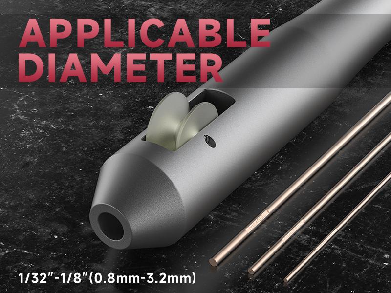 YESWELDER TP-02 TIG Welding Finger Feeder Pen | Rod Holder Fits 1/32"-1/8" TIG Wire | Precision TIG Filler Metal Tool YESWELDER TP-02 TIG Welding Finger Feeder Pen | Rod Holder Fits 1/32"-1/8" TIG Wire | Precision TIG Filler Metal Tool