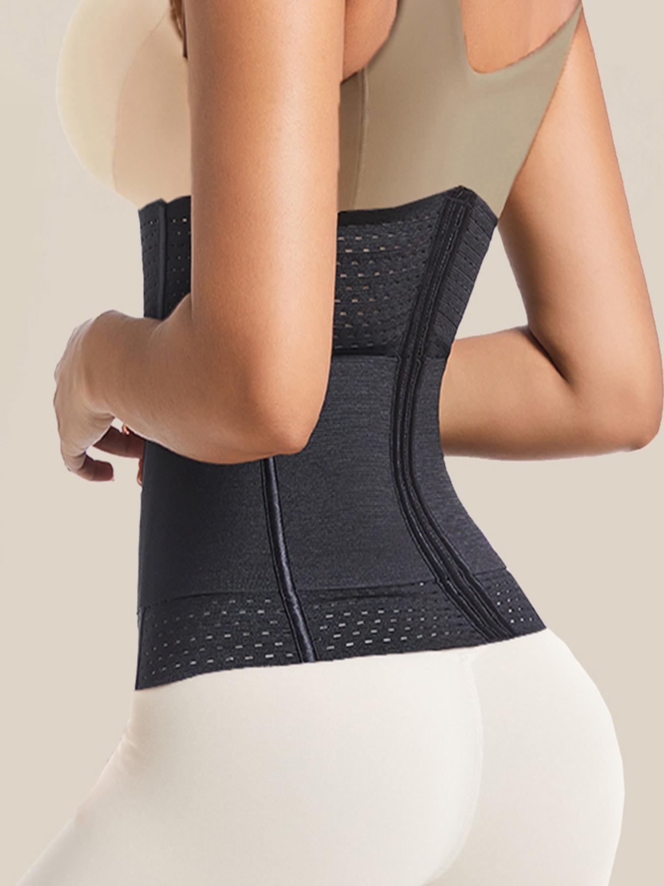 Wrap Waist Trainer Body Shaper Double Belt Sheath Height 28CM Faja Body Shaper Corset Shapewear Woman Flat Tightens Belly  Waist Trainer Body Shaper Girdles for women