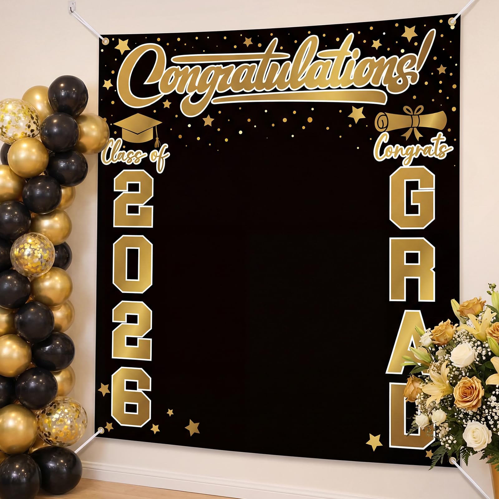 1 Set of Large-Scale Graduation Ceremony Backdrops for the Class of ...
