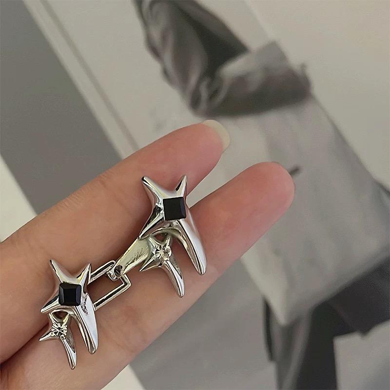 Star Design Waist Buckle, 1 Pair Detachable Waist Jeans Buckle, Fashionable Waist Buckle, Household Sewing Accessories for Women