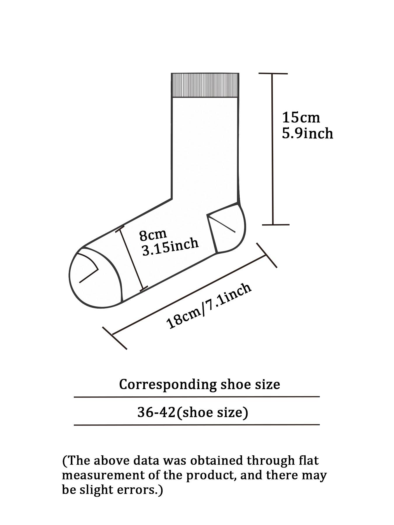 Women's Lightweight Breathable Ankle Socks, Sock Sets, Basic, Solid, 5/10 Pairs, Plain Design, Minimalist, Soft Comfort Fit, Casual Daily Wear, All Seasons, Aesthetic, Womenswear