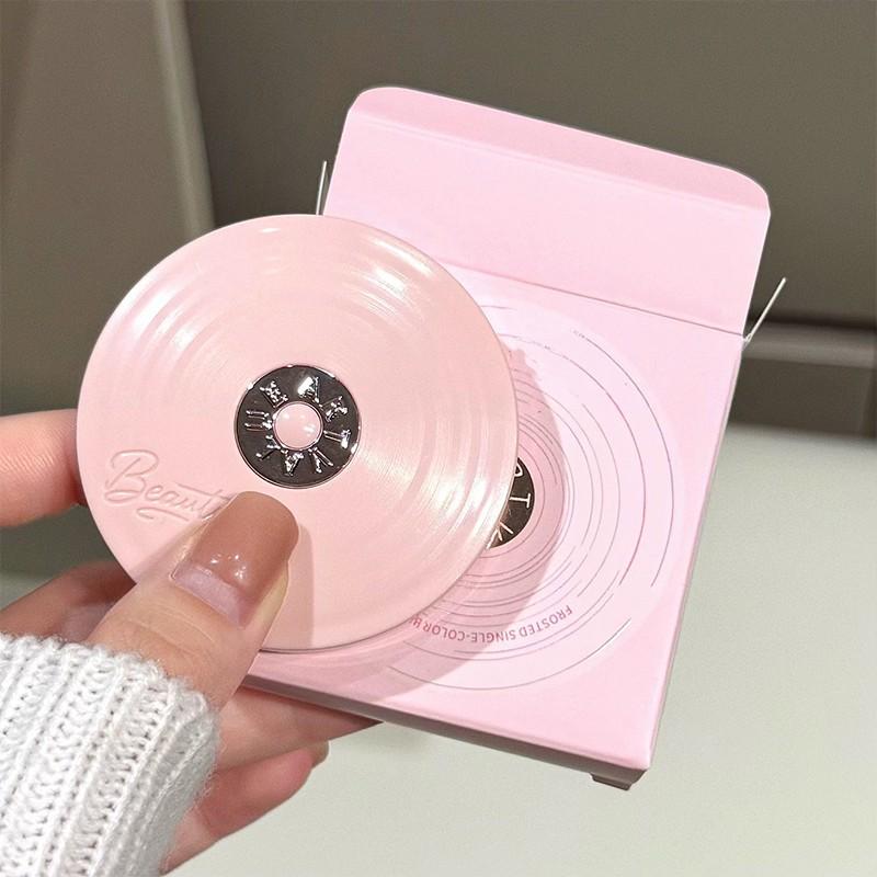 Spring Monochrome Blush Powder, Cute Atmosphere Macaron Series, Visible Color Blush Palette, Suitable for All Skin Types, Brightening Effect