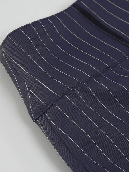 Two-Piece Set Women's Striped Print Cap Sleeve Top & Shorts, Casual Square Neck Top & Shorts for Summer, Ladies Clothes for Daily Wear