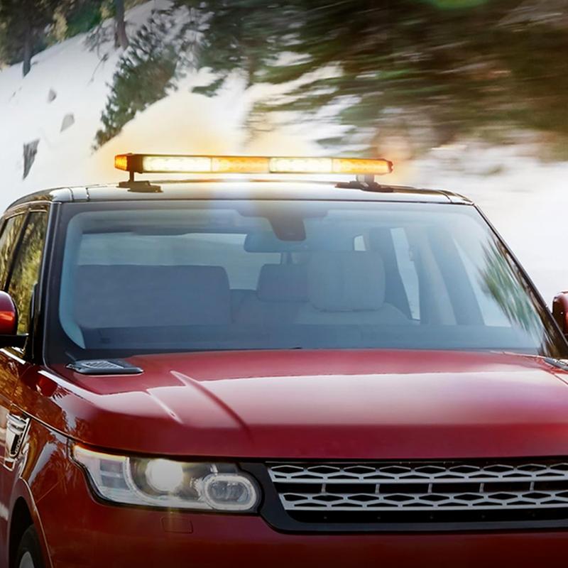 26.5" Emergency Bar LED Light Warning Rooftop Strobe Advisor Traffic Flash Lamp