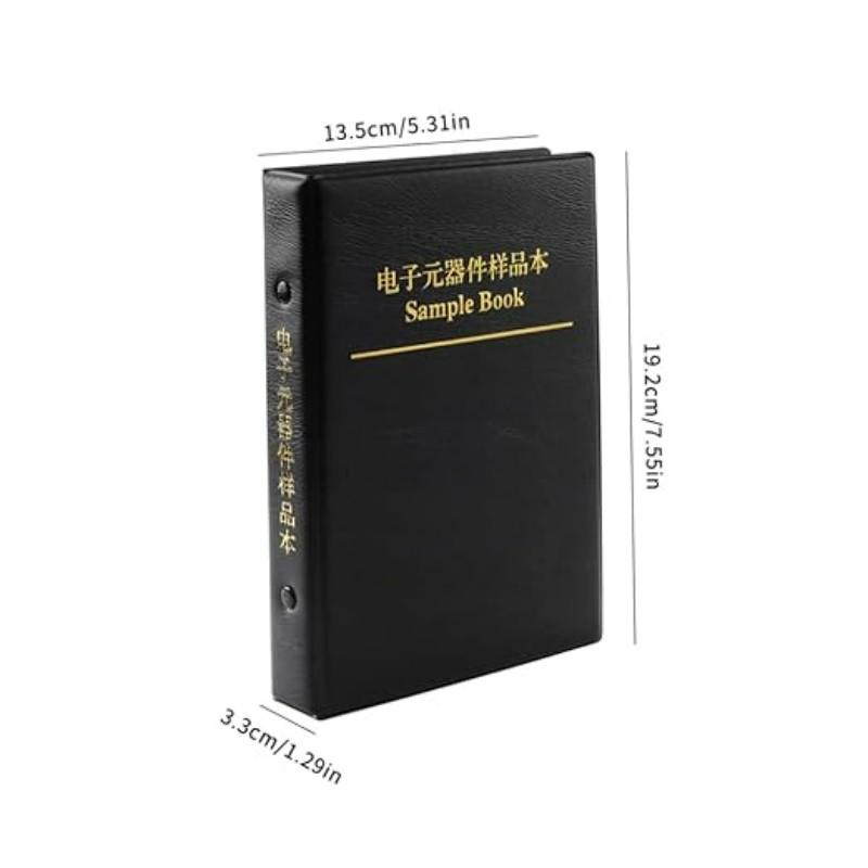 Surface Mount Resistor Sample Book 0603 0r-10m Fr-07 1% Precision Electronic DIY Kit, 170 Values X 25/50 Pieces, Smd Resistor Set