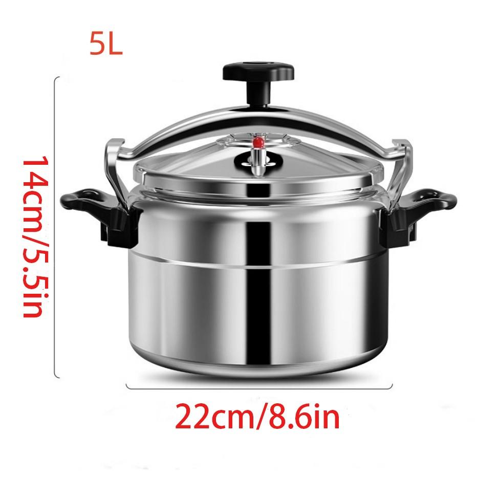 Home Cooking Pressure Cooker, Anti-Explosion Pressure Pot, Kitchen Stew Pot, Sturdy, Suitable for Gas Stove Open Flame