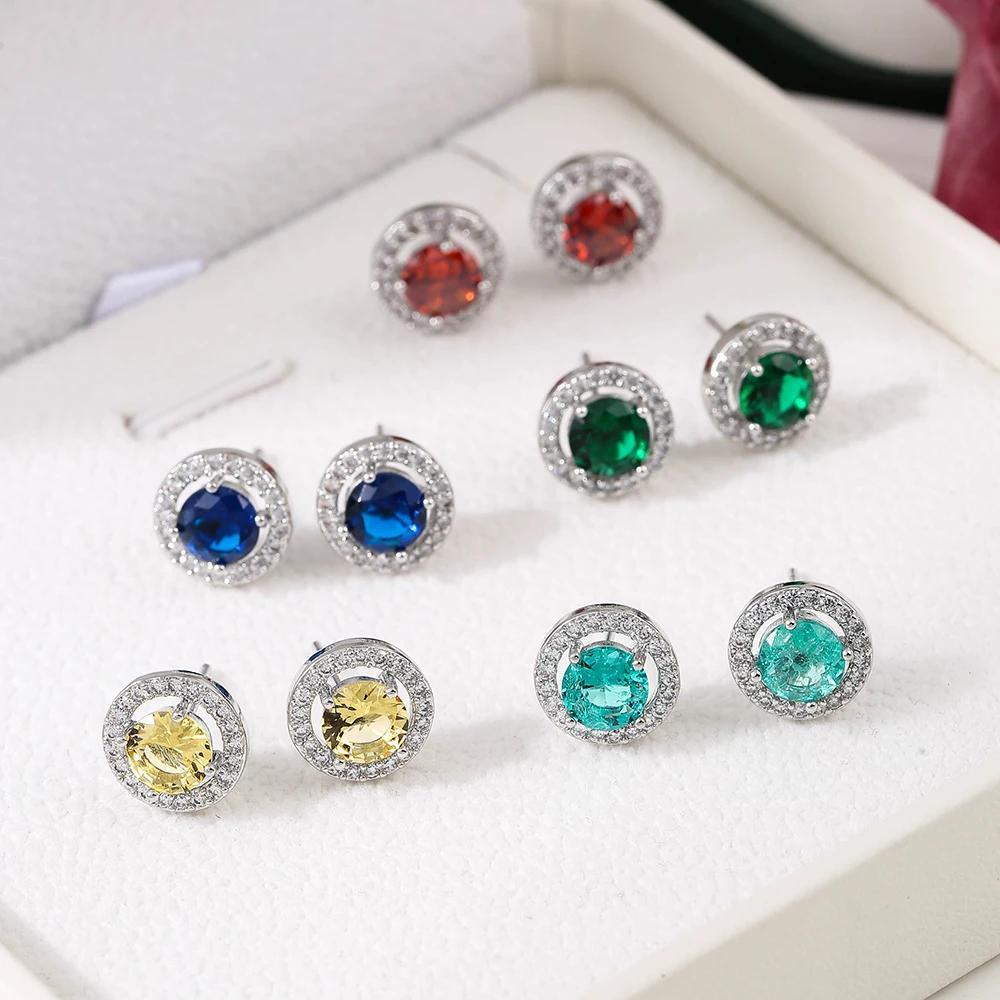 【2026 TREND ALERT】 | Artisanal Design S925 Silver Stud Earrings | Moissanite/Zircon Dual Version | Soft Needle & Kraft Box | Unisex Black Friday Deals