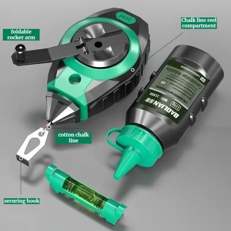 Automatic Line Marker Tool, 3-Second Precision Line Drawing, No Mess, Efficient Home Improvement Aid, Ideal for DIY Projects