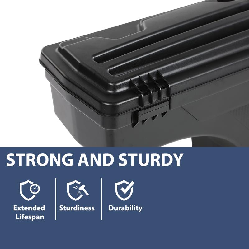 CROSSDESIGN Truck Bed Storage Tool Box Fit For 2019-2021 Dodge Ram 1500 Swing Case Left side&Right side  High quality ABS composite material Storage Box