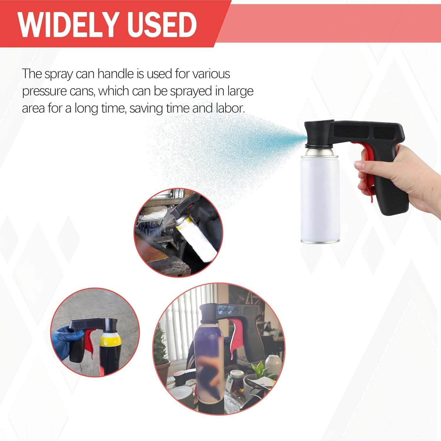 1pcs instant aerosol trigger handles, repeatable, easy to install, compatible with paint adhesives , trigger handle with full grip, body repair paint sprayer, Paint Spraying Tool