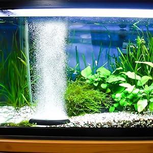 hygger Aquarium Air Stone, Bubble Stone Fish Tank Oxygen Stone Ultra Silent Deep Dissolving Oxygen Diffuser Kit for Aquarium Fish Tank and Hydroponic