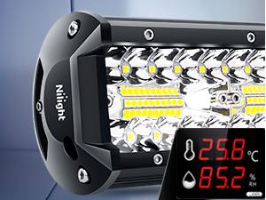 Nilight Side Shooter LED Light Bar 2PCS 7 Inch Triple Row Spot Flood Combo Yellow Beam Led Light with 5Pin Rocker Switch Wiring Harness Kit for Off Road Light on Truck SUV ATV UTV Car Accessories Carlights dealsforyoudays Nilight Side Shooter LED Light Bar 2PCS 7 Inch Triple Row Spot Flood Combo Yellow Beam Led Light with 5Pin Rocker Switch Wiring Harness Kit for Off Road Light on Truck SUV ATV UTV Car Accessories Carlights dealsforyoudays