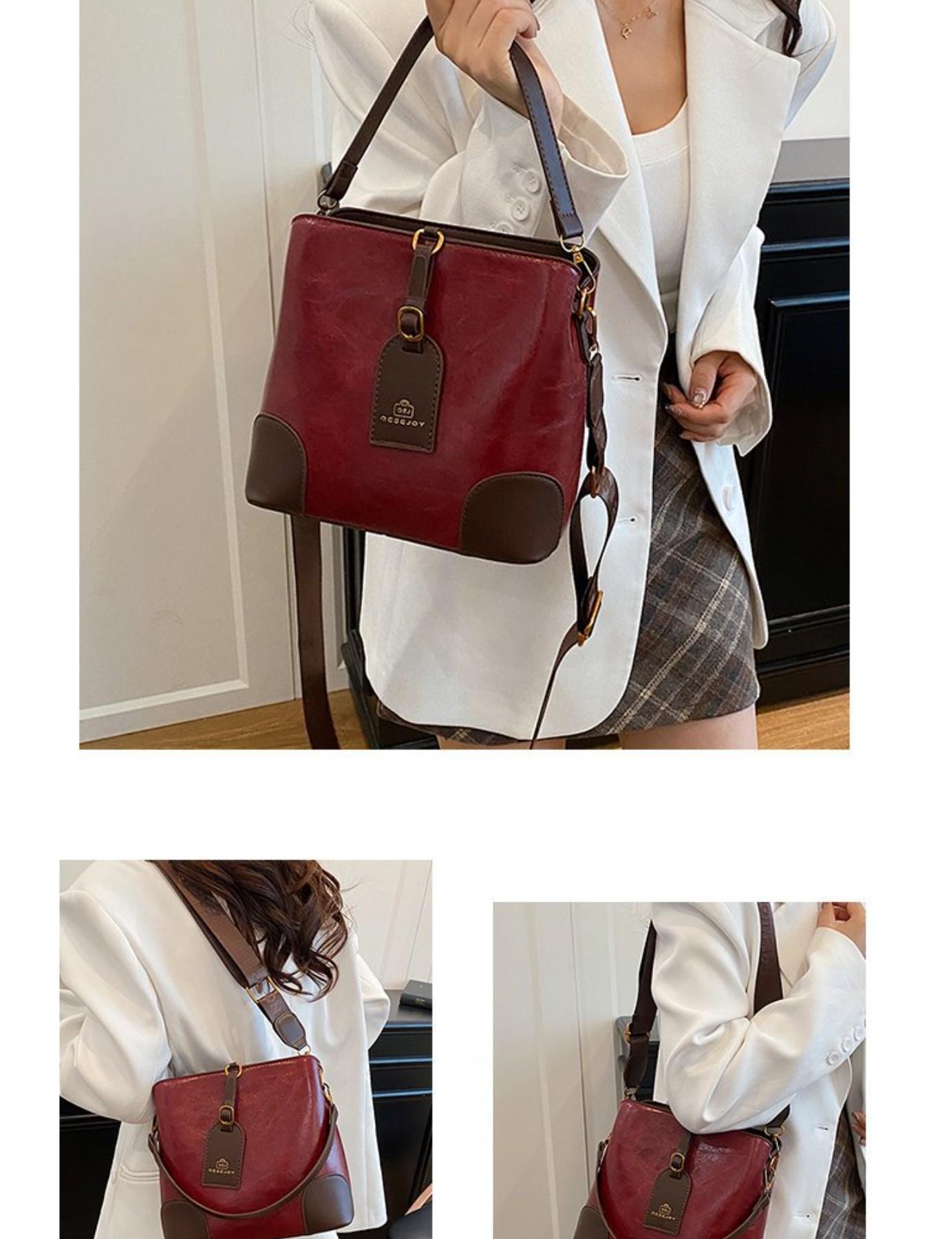 Fashion Shoulder Crossbody Bag for Women, Trendy Versatile Small Bag, New Bucket Bag, Elegant Korean Style, Simple Mini Bag