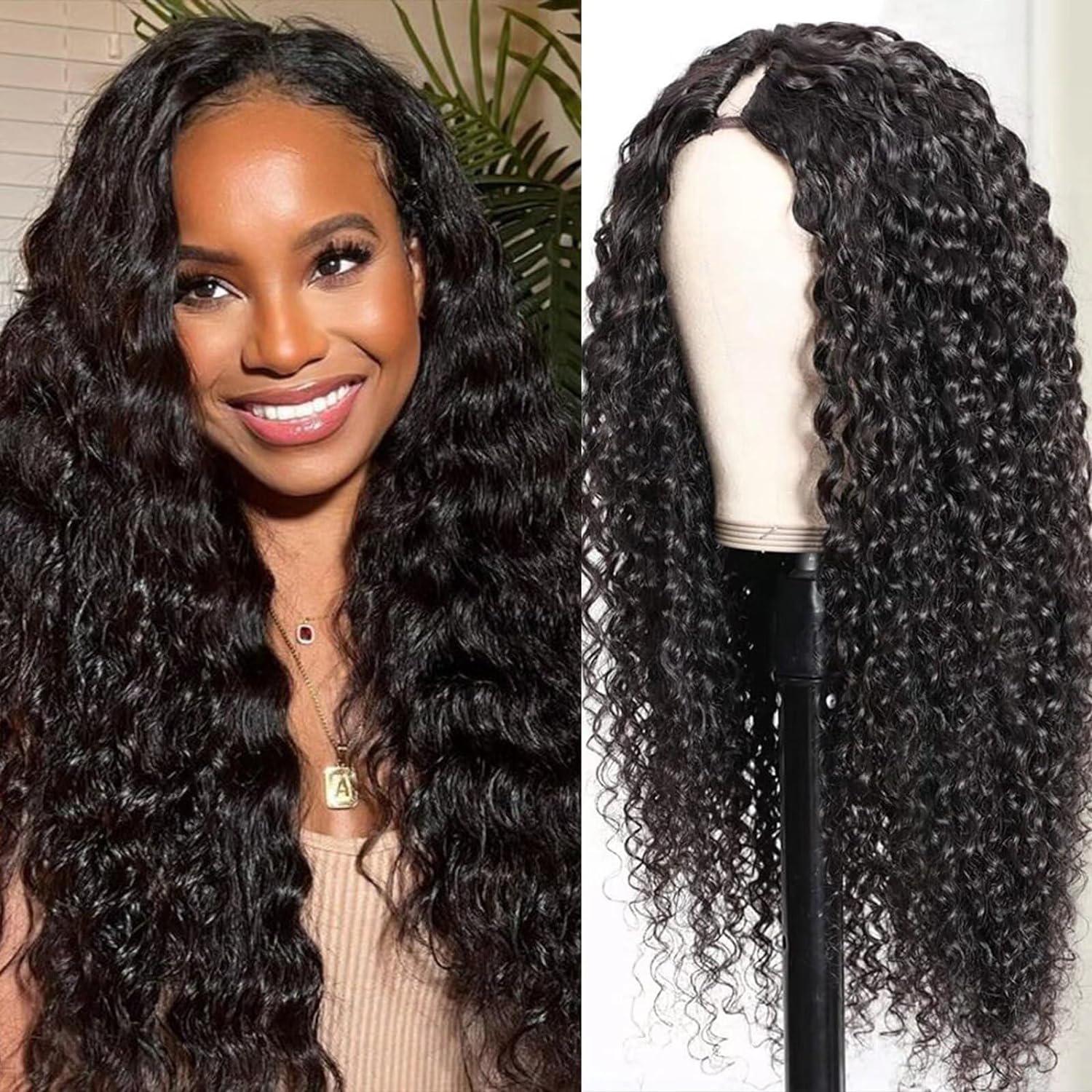 Tahikie V Part Curly Wig Straight Wig FB30 Highlight Wig Real Brazilian Human Hair Upgrade U Part Wig NO Leave Out Real Scalp Beginner Friendly 180% Density Glueless Wigs No Sew In NO Glue For Women #TikTokShopHolidayHau