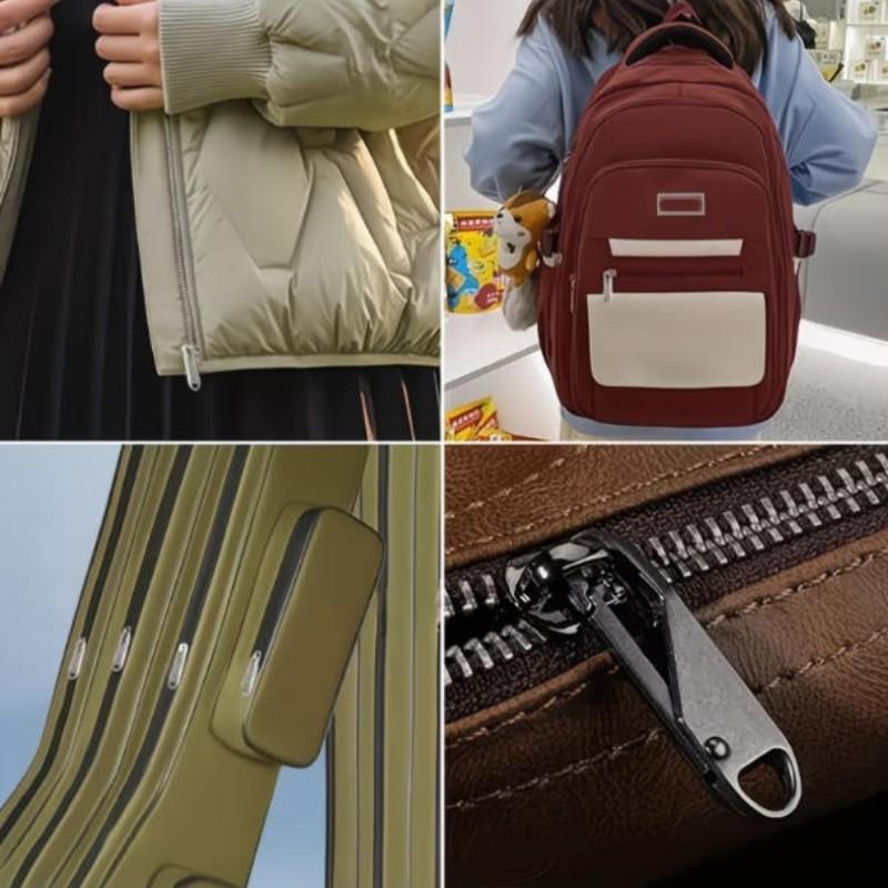 Detachable Sliding Zipper Pulls, Universal Replacement Zippers, Easy Installation, Suitable for Bags, Clothes, Backpacks, DIY Crafts