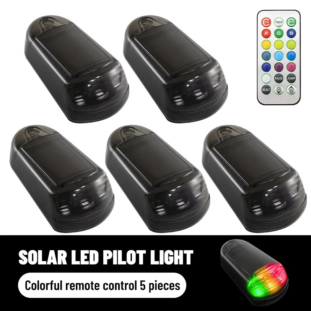 Car Solar Powered Security Strobe Light,Dummy Alarm Wireless Warning Anti-Theft Caution Lamps,LED Flashing Imitation Decoration