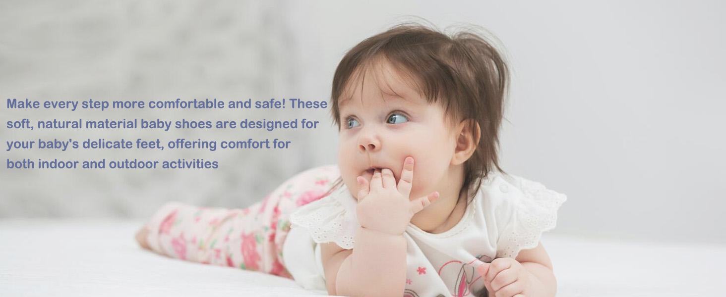 Baby Sock Shoes Infant Slippers Newborn Crib Shoes Toddler Shoes for 6 9 12 24 36months Boys Girls Toddlers Indoor Outdoor Adorable Walking Shoes Lightweight Breathable Durable little kids Sneakers for 0 1 2 3yrs old