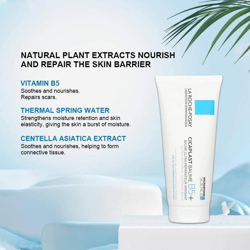 La Roche-Posay Cicaplast Baume B5 Soothing Repairing Balm 100ml/97g/3.3oz | Antibacterial Collagen Complex Moisturizer | For Sensitive Dry Skin Peeling | Hypoallergenic Gentle Everyday Mild Care La Roche-Posay Cicaplast Baume B5 Soothing Repairing Balm 100ml/97g/3.3oz | Antibacterial Collagen Complex Moisturizer | For Sensitive Dry Skin Peeling | Hypoallergenic Gentle Everyday Mild Care