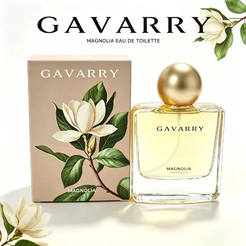 Magnolia Spray Perfume‑50ml Magnolia Eau de Toilette, Containing Pheromone Oil with Pure White Floral Notes, Unisex Soft Dewy Scent, Clean Skin‑Like Fragrance for Daily Office Dating Travel, Luxury Perfume Gift for Men & Women