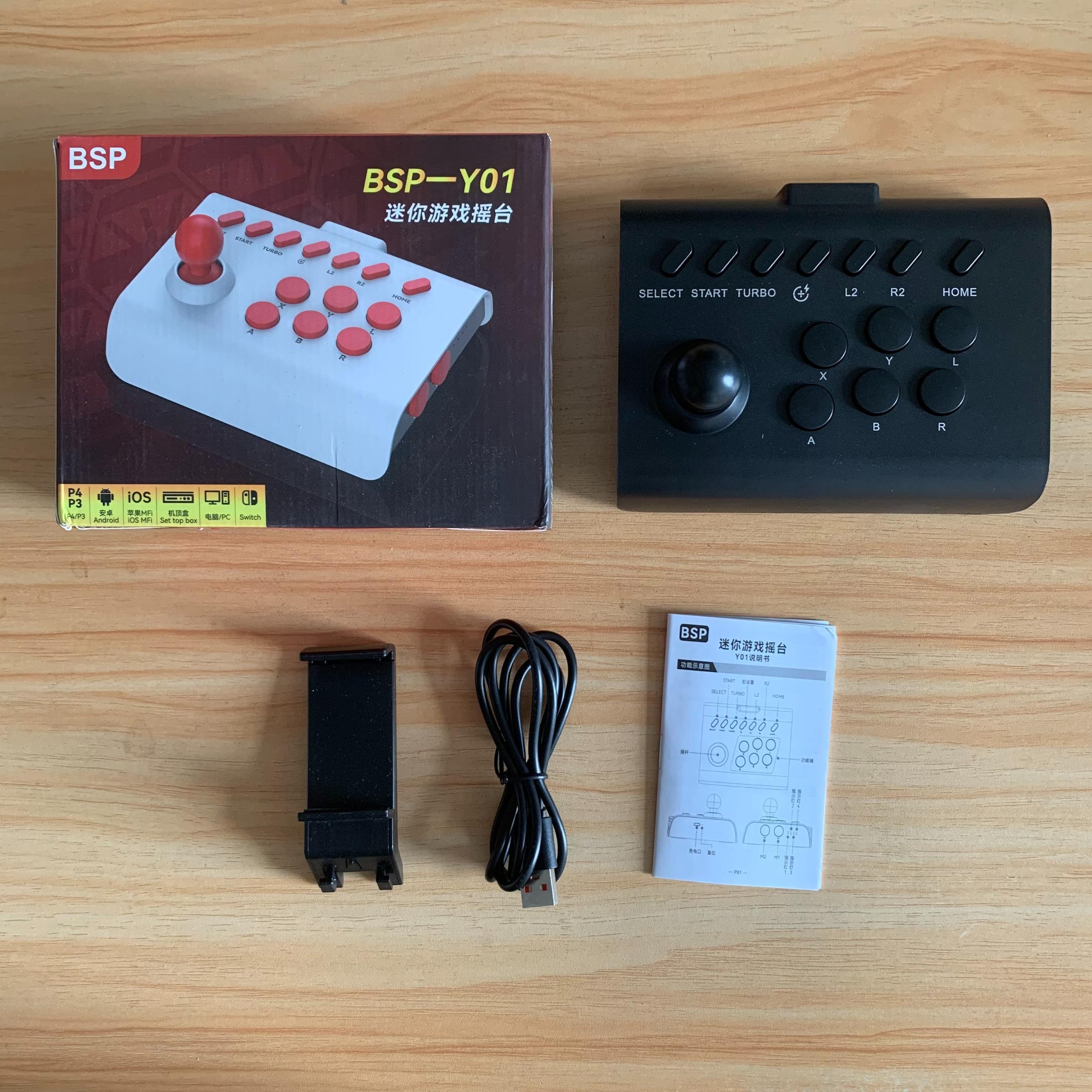 Arcade Gamepad Bluetooth Controller For Nintendo Switch PS4 PS3 Mobile Android IOS iPhone PC Computer Smart TV Joystick Wireless Wired USB Gaming Control Game Pad 2.4G MFI Phone Gaming Accessories