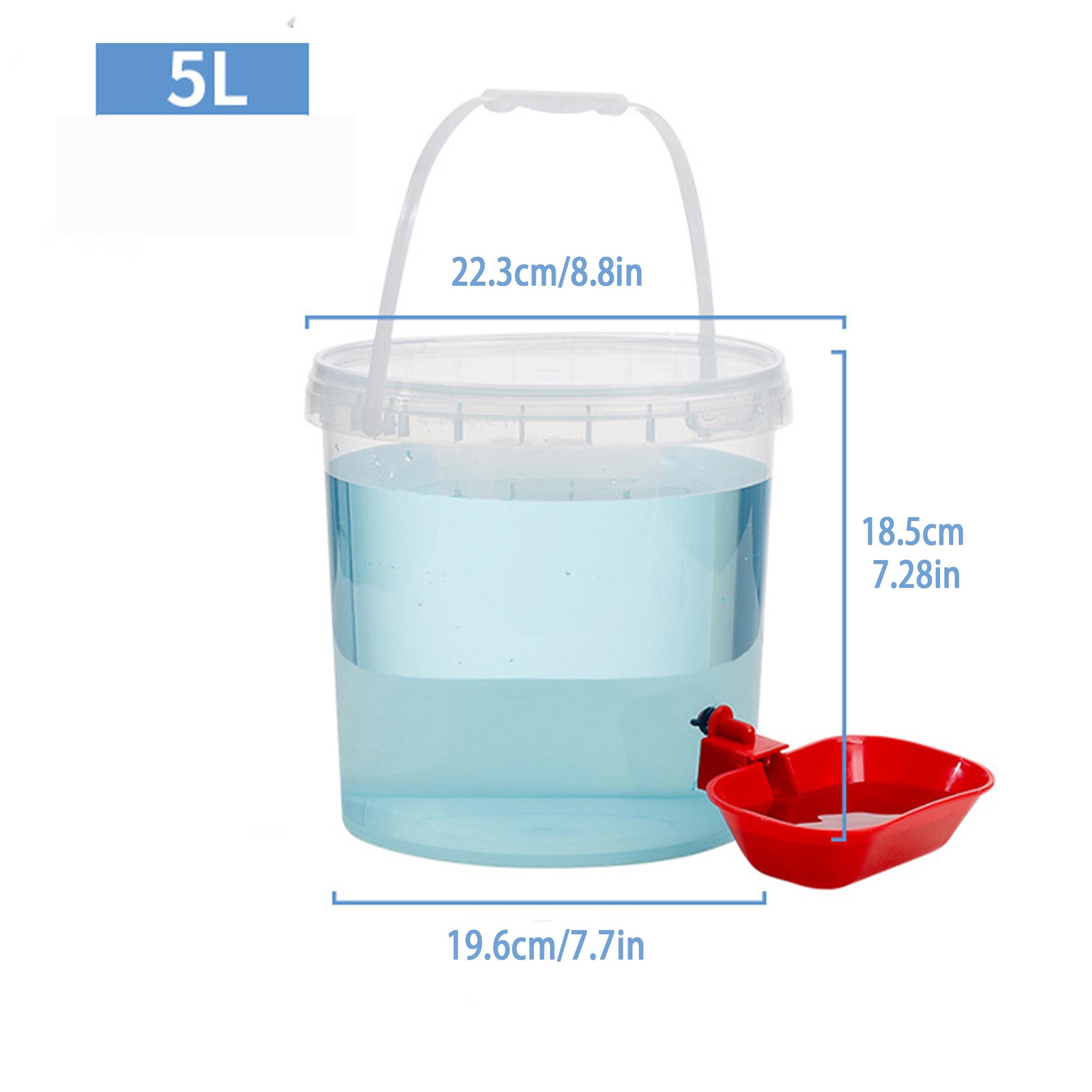 Automatic Watering Machine, Pet Water Dispenser for Cats and Dogs, Dust-Proof Lid, Anti-Backflow, Ideal for Travel