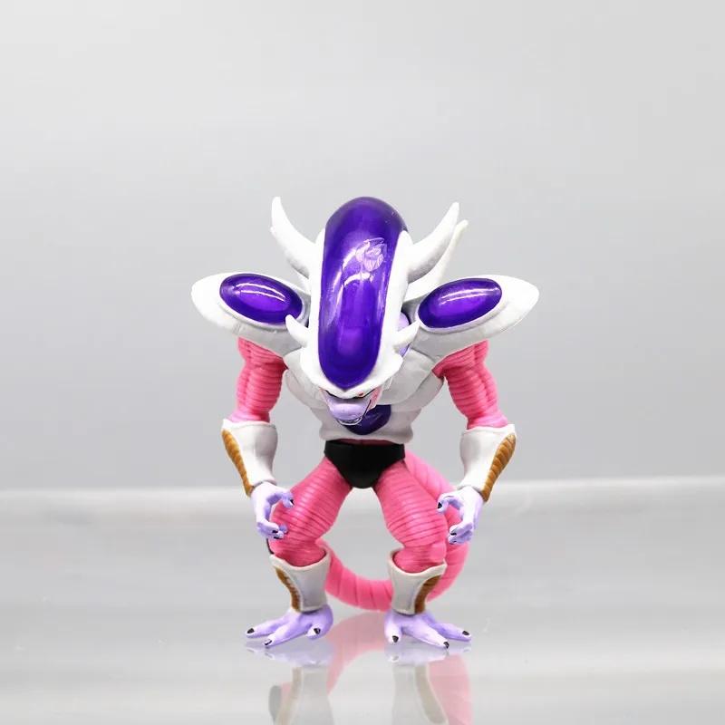 Hot 8pcs Dragon Ball Z Frieza Freezer  Anime Figures Figurine Pvc Statue Model Doll Collection Decoration toys