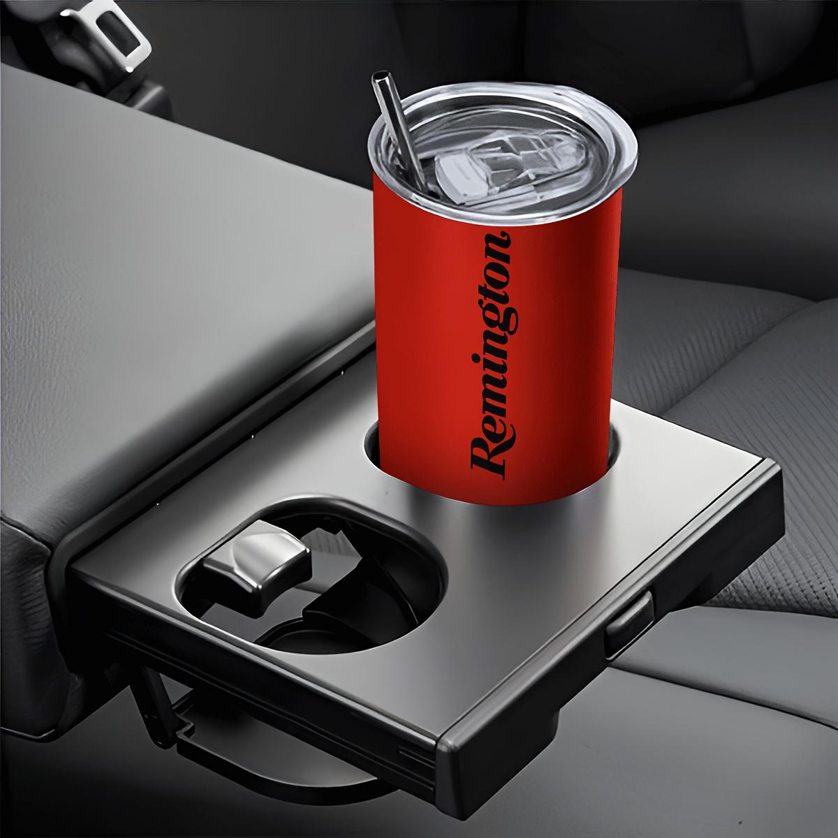 1 Pc 20oz bullet design insulated mug, double wall stainless steel vacuum cup with straw, leak-proof travel thermal tumbler, Insulated travel drinkware, keep warm 12 hours, keep cold 24 hours, gift for men and women, ideal for holiday birthday Christmas