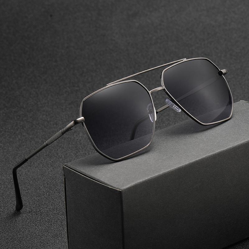 New Classic Pilot Sunglasses for Men & Women, UV400 Protection Metal Frame Mirror Lens Fashion Shades, Ideal for Driving Fishing Business Daily Leisure Summer Vibes