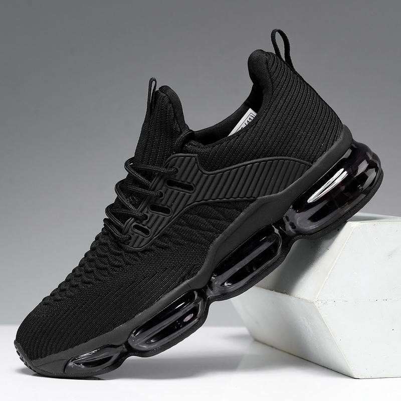 Mens Air Cushion Running Shoes Lightweight Breathable for Treadmill Wear,Casual Mesh Walking Fashion Sneakers for Daily Wear,Tennis Breathable Sport Gym Fitness Cross Trainers