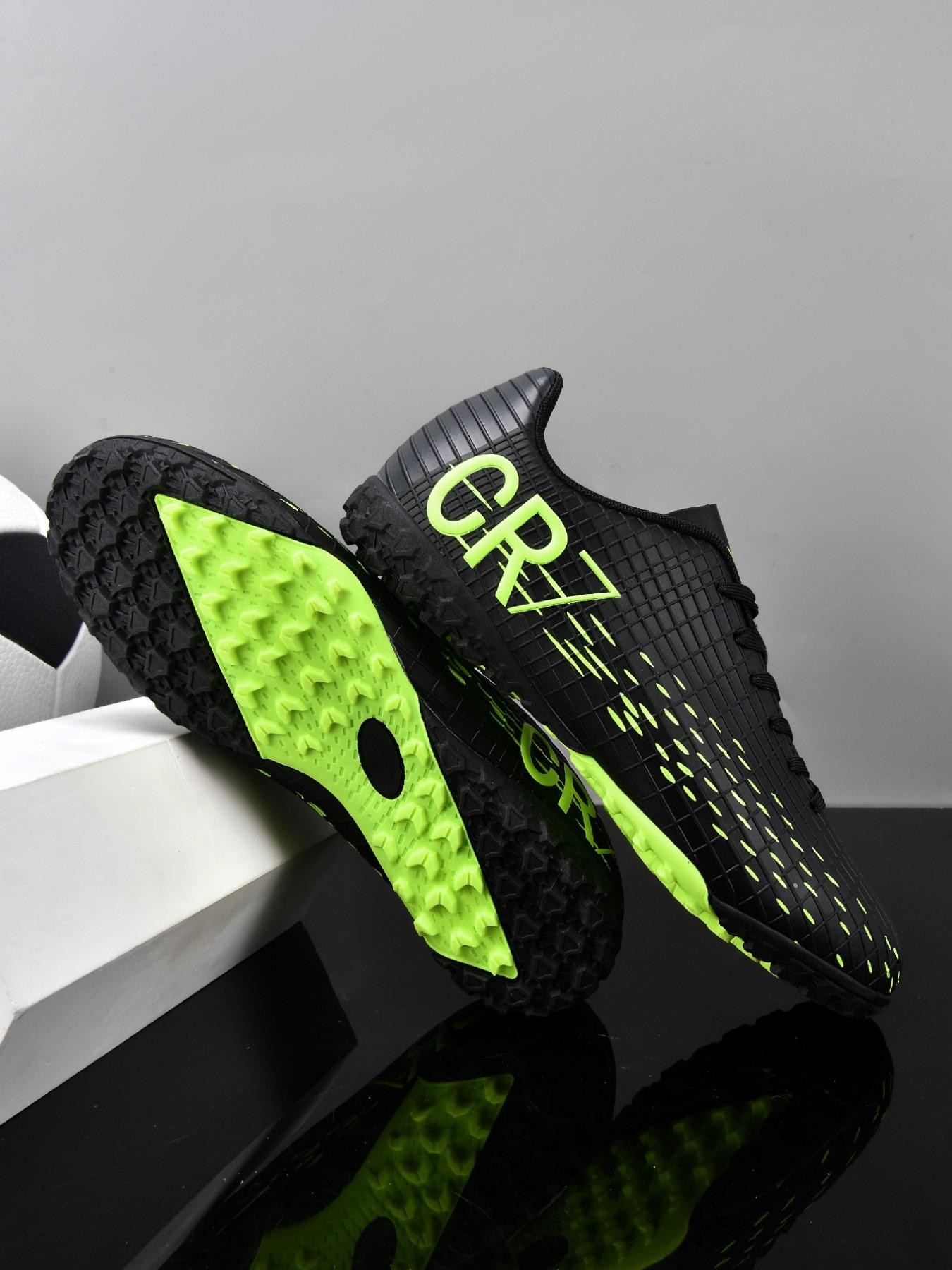 New Men Women Football Shoes World Cup Ag Long Nails Anti-Slip Training Outdoor Lawn Soccer Boots Low Top Short Nails Sports Shoes