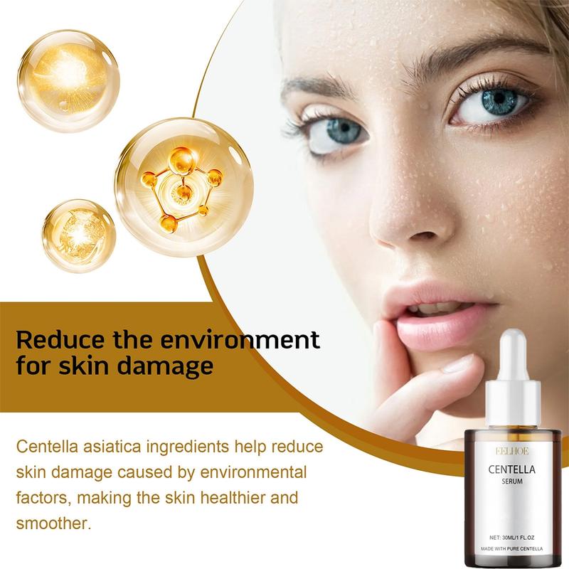 Centella Makeup Removal Cleansing Oil, suitable for all skin types, moisturizing makeup remover containing snow grass extract and hyaluronic acid, refreshing and gentle facial and lip makeup remover, eye and lip makeup remover, Liquid Cleanse