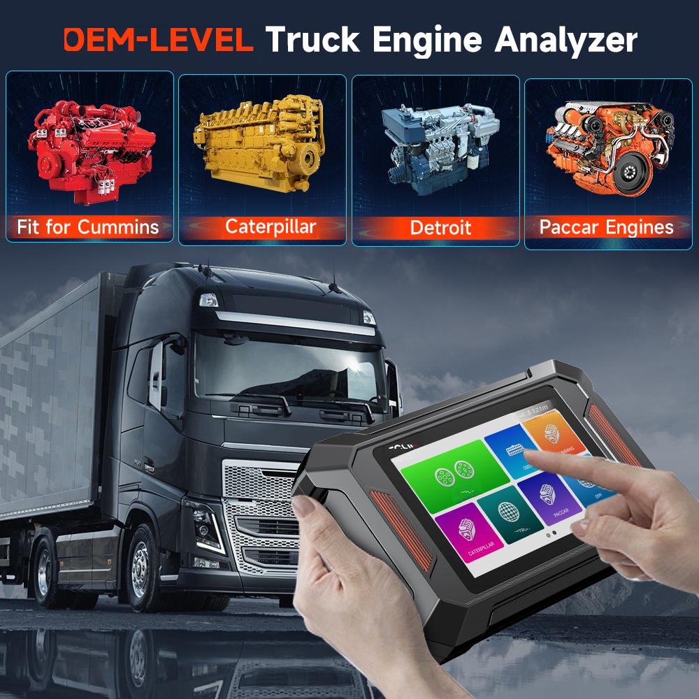FCAR F803 Heavy Duty Diesel Truck Scanner All CAT System Cummins Paccar Detroit DPF Regen Scan Diagnostic Tool odometer Automotive Vehicle FCAR F803 Heavy Duty Diesel Truck Scanner All CAT System Cummins Paccar Detroit DPF Regen Scan Diagnostic Tool odometer Automotive Vehicle