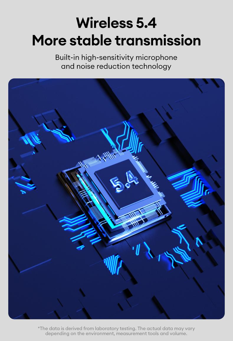 AOC ACN3511 Wearable Smart Glasses, Bluetooth-Compatible Earbud Headphone for Music & Calls, Durable Electronic Audio Glasses, Creative Sports Headset