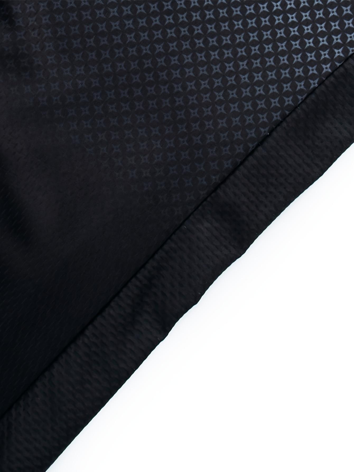 Male Slim-Fit Polyester Quick-Dry Breathable Short-Sleeve Classic Design Biking Top for Road/Mountain Bikes, Ideal for Off-Road Training