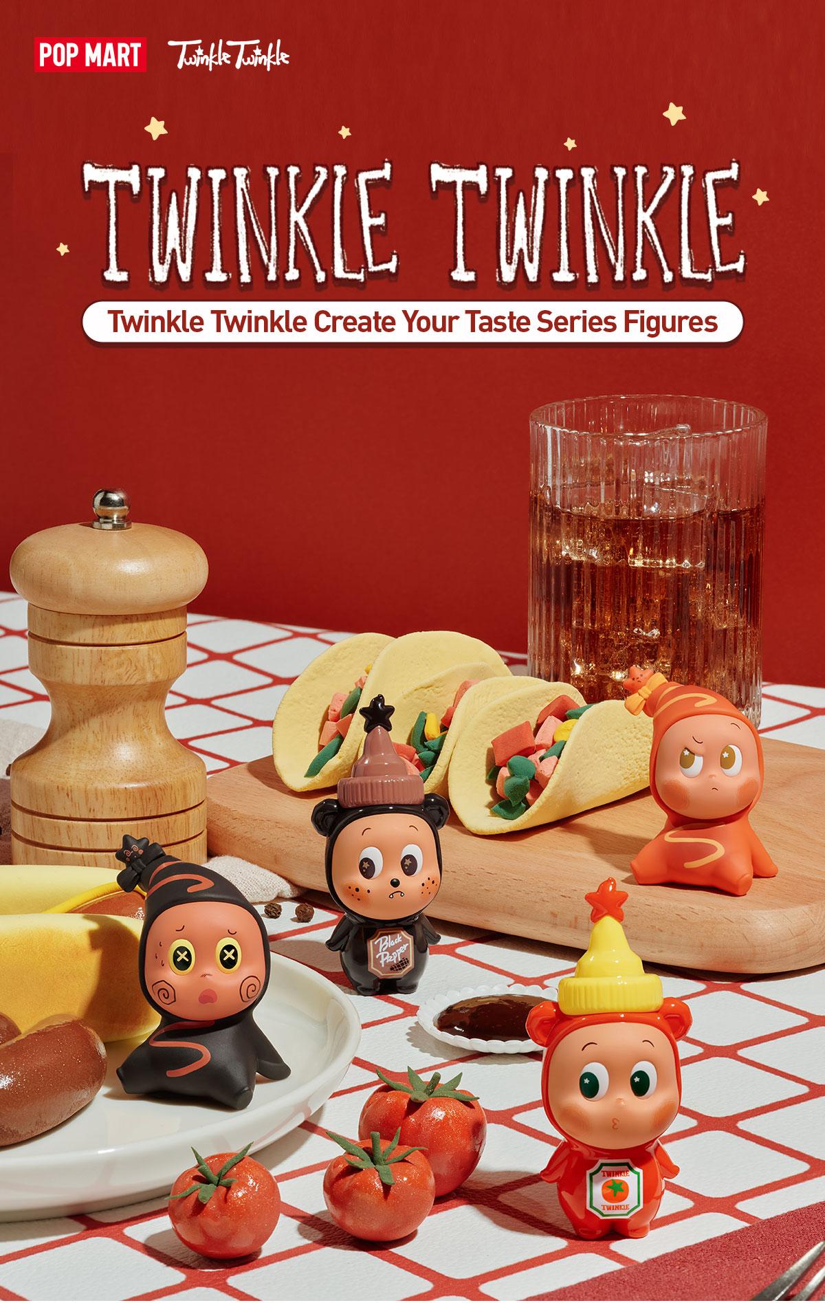POP MART Twinkle Twinkle Create Your Taste Series Figures-B