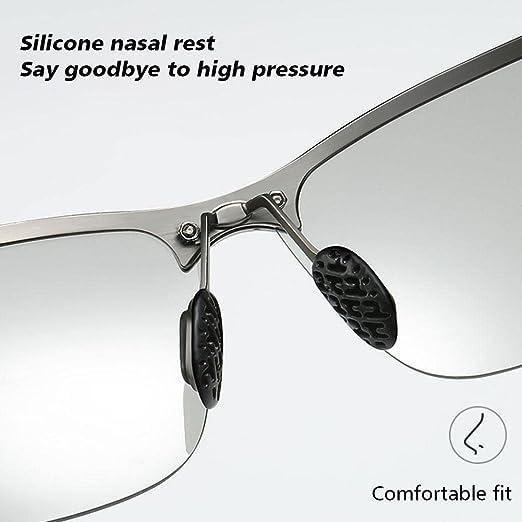 Fashionable Color Changing Glasses With Metal Frame And Color Changing Lenses, Perfect For Outdoor Activities, Vacations, Travel, Fishing, Photography Accessories For Men And Women Polarized Driving