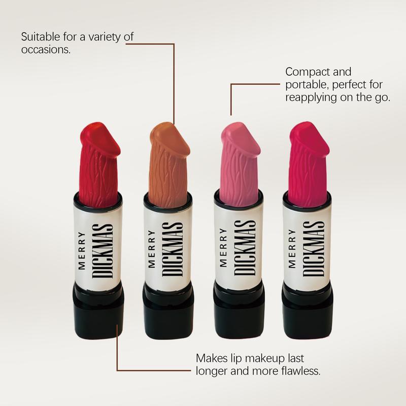 Valentine's Day Secret Lipstick Smooth Flawless Natural Color Matte Finish Long-Lasting, Perfect Gift for Her, Birthday Present Choice