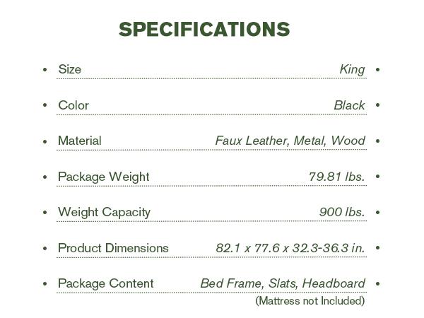 MUTICOR Full/King/Queen Bed Frame Size Upholstered Platform Bed Frame with Line Fabric & Adjustable Headboard,【Frame Only No Mattress】 Wood Slats Support,No Box Spring Needed#TikTokShopBlackFriday #ChristmasGifts