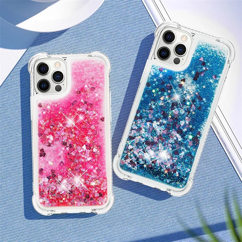 Colorful Love Case on For Motorola Moto G Power Stylus GPlay 5G 2024 2023 Cover Fashion Anti-fall Soft Half-wrapped Cases