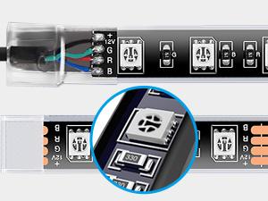 Nilight 8PCS Motorcycle RGB Led Light Kit Waterproof Multi Color Atmosphere Neon Accent Light APP and Remote Control Underbody Light Strips Motorbike  dealsforyoudays