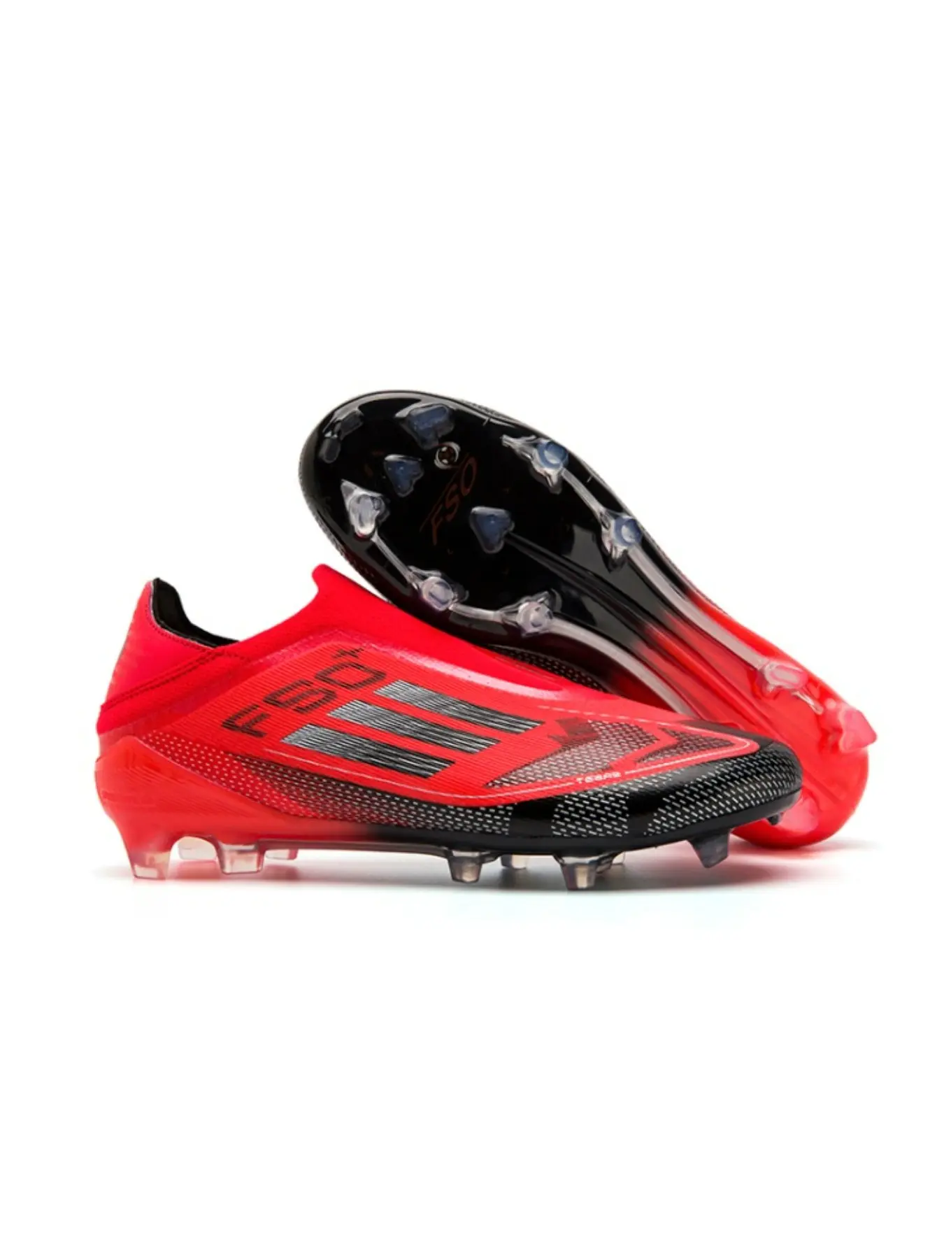 F50 Men Women Low Top Football Shoes, Ag Long Studs Professional Natural Grass, Durable Anti-Slip Grip, Suitable for Adults and Teens, Football Boots, Soccer Shoes, Soccer Cleats, Sports Shoes