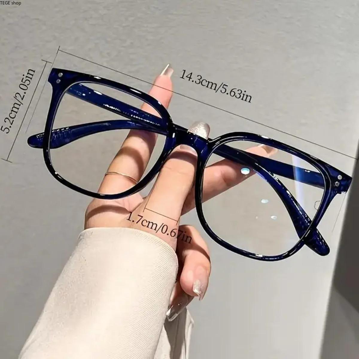 Women's 4-Pack Full Rim Leopard Print Plastic Eyeglass Frames - Prescription Ready, Lightweight Comfortable Optical Specs for Casual Daily, Street Fashion (Sports Collectibles Accessories)