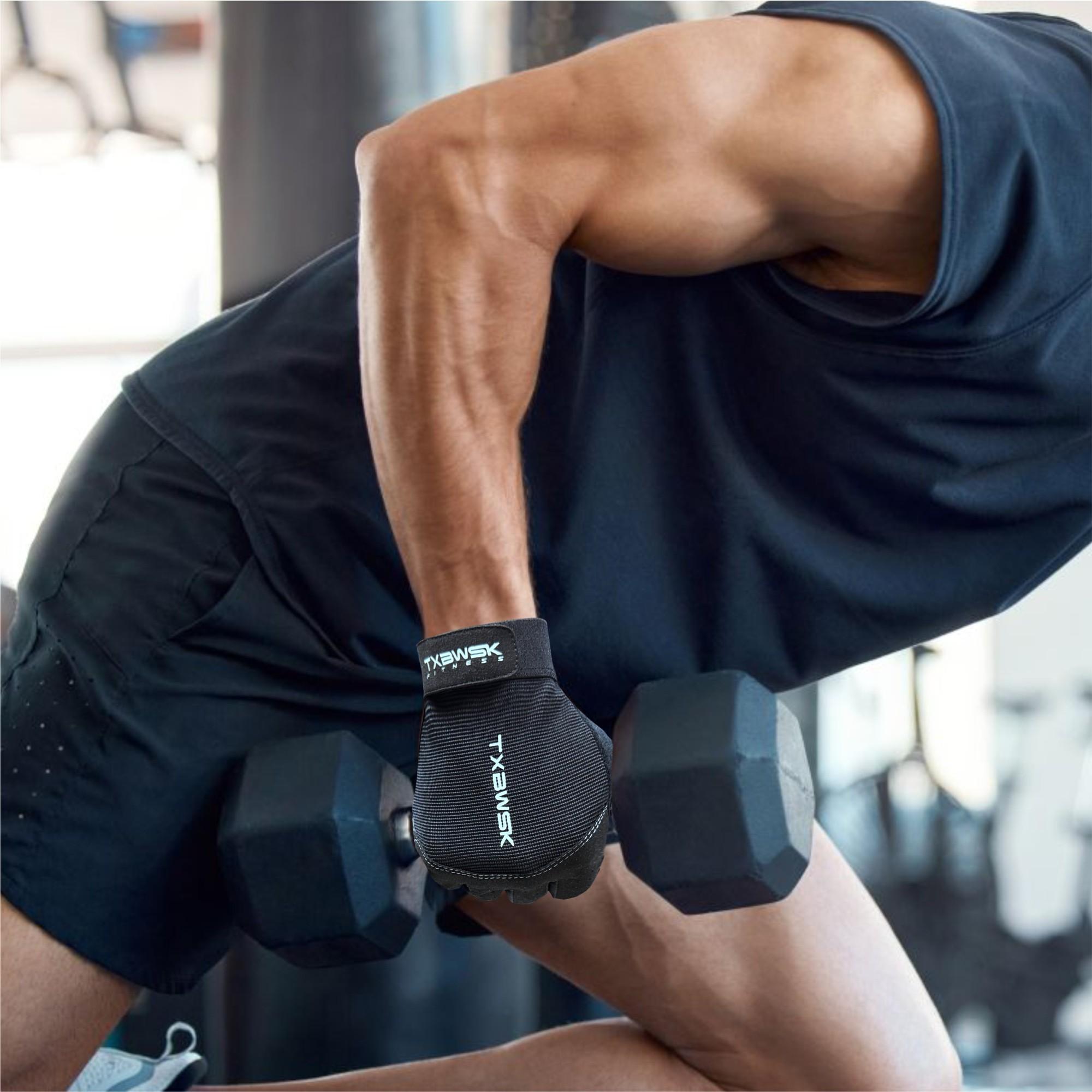 Fitness Gloves with Wrist Support, Full Palm Coverage, Enhanced Grip, Ideal for Training, Pull-Ups, Weightlifting, Unisex